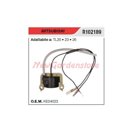 Bobina di accensione MITSUBISHI tagliasiepe TL20 R102189 | NewgardenParts.com