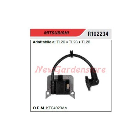 Bobina di accensione MITSUBISHI tagliasiepe TL20 R102234 | NewgardenParts.com