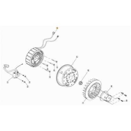 ORIGINAL STATOR EMAK L66152650 | NewgardenParts.com