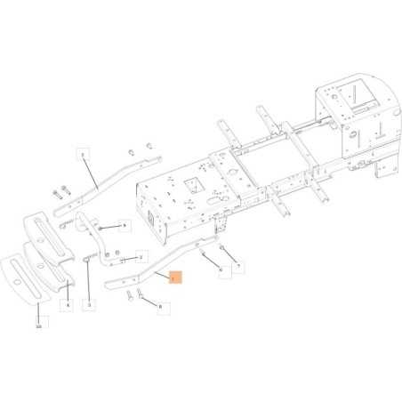 ORIGINAL LINKE HAUBENSTÜTZE EMAK SGS532113403163R | NewgardenParts.com