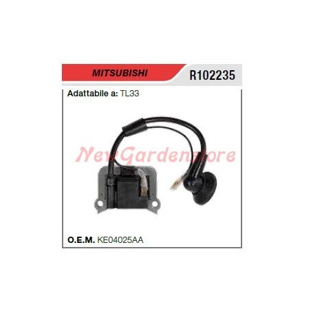 Bobina di accensione MITSUBISHI tagliasiepe TL33 R102235 | NewgardenParts.com