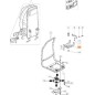 SUPPORTO MOTORE ORIGINALE EMAK 62040023AR