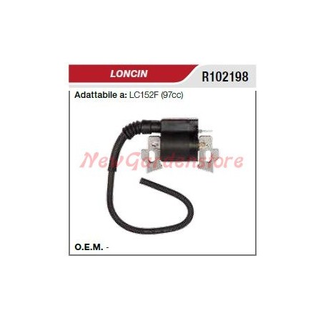 Bobina di accensione motore LONCIN motozappa LC152F 97cc R102198 HONDA 30500-ZE1-033 | NewgardenParts.com