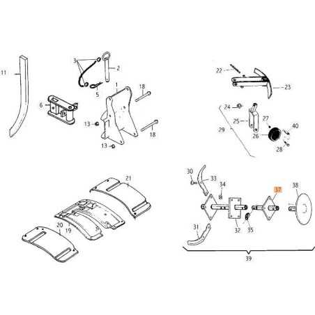 ORIGINAL SUPPORT EMAK F1323120R | NewgardenParts.com
