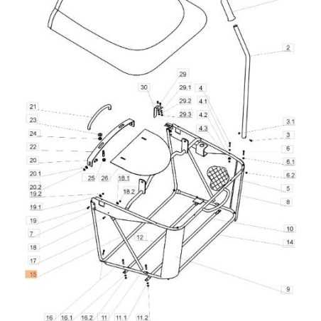 ORIGINAL SUPPORT EMAK SG532074262063 | NewgardenParts.com