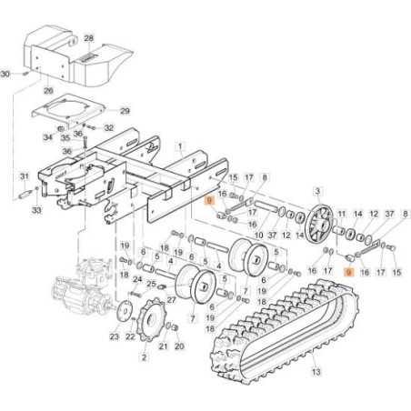 ORIGINAL SUPPORT EMAK YF1370030 | NewgardenParts.com