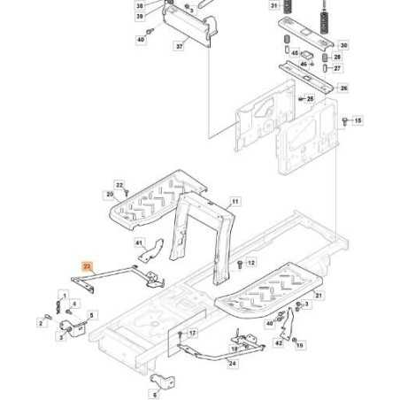 ORIGINAL EMAK FUSSSTÜTZENHALTER G382785223E1R | NewgardenParts.com