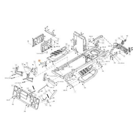 ORIGINAL LINKE FUSSRASTENUNTERSTÜTZUNG EMAK TS000183R | NewgardenParts.com