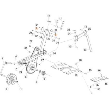 ORIGINAL EMAK LENKSAEULENSTÜTZE 68690129R | NewgardenParts.com