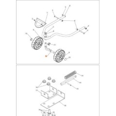 SUPPORT DE ROUE D'ORIGINE EMAK PB4002000314R