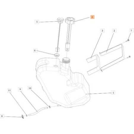 ORIGINAL EMAK TANK CAP SGN532151284 | NewgardenParts.com