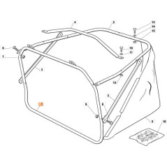 ORIGINAL FRONTRAHMEN EMAK G384801121E0 | NewgardenParts.com