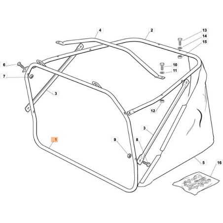 ORIGINAL FRONTRAHMEN EMAK G384801121E0 | NewgardenParts.com