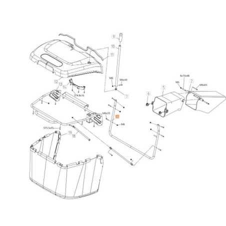 CADRE DE PANIER EMAK ORIGINAL TS000061R | NewgardenParts.com