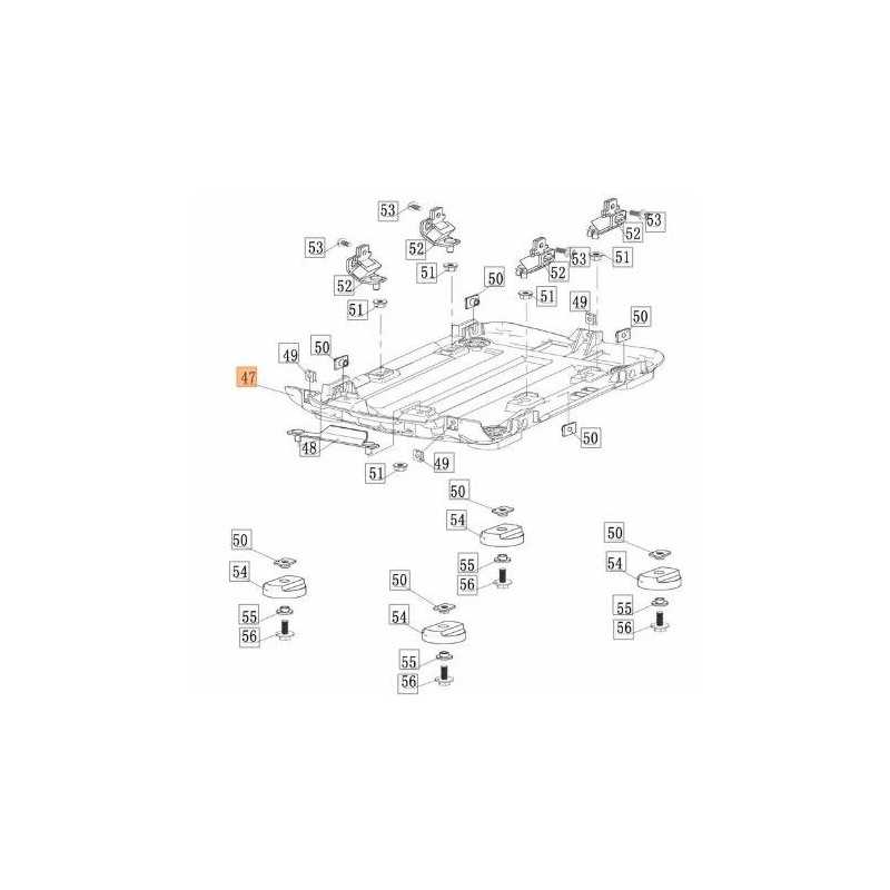 TELAIO INFERIORE ORIGINALE EMAK L66152554