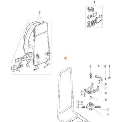 ORIGINALRAHMEN EMAK 62040021R | NewgardenParts.com