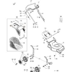 CADRE ORIGINAL EMAK 66072047R | NewgardenParts.com