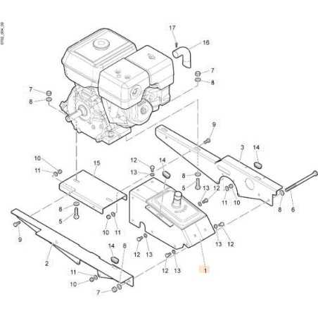ORIGINALRAHMEN EMAK 68240161R | NewgardenParts.com