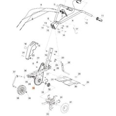 CADRE ORIGINAL EMAK 68692013 | NewgardenParts.com