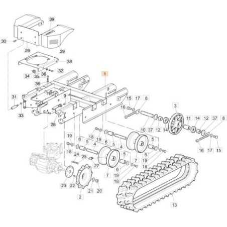 ORIGINALRAHMEN EMAK 68710097BR | NewgardenParts.com