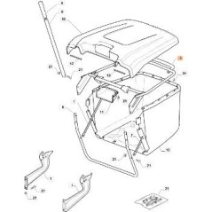 ORIGINALRAHMEN EMAK G382800139E0 | NewgardenParts.com