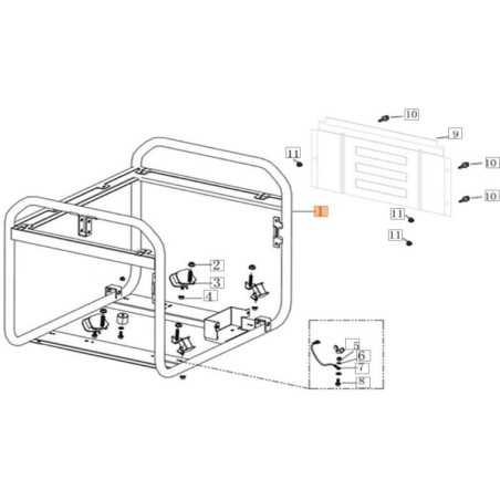 ORIGINALRAHMEN EMAK L66152444 | NewgardenParts.com