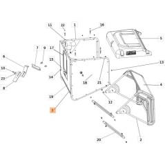 ORIGINALRAHMEN EMAK SGN532151701R | NewgardenParts.com