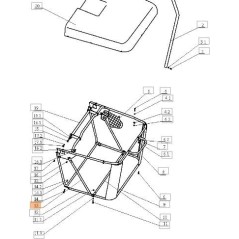 ORIGINAL FRAME EMAK SGS532074262023 | NewgardenParts.com
