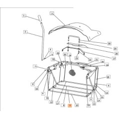 ORIGINALRAHMEN EMAK SGS532074262083 | NewgardenParts.com