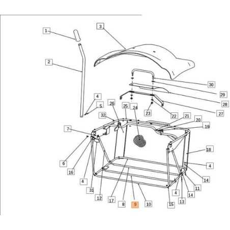 ORIGINALRAHMEN EMAK SGS532074262083 | NewgardenParts.com
