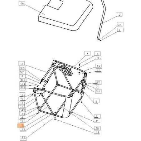 ORIGINALRAHMEN EMAK SGS532974462013 | NewgardenParts.com