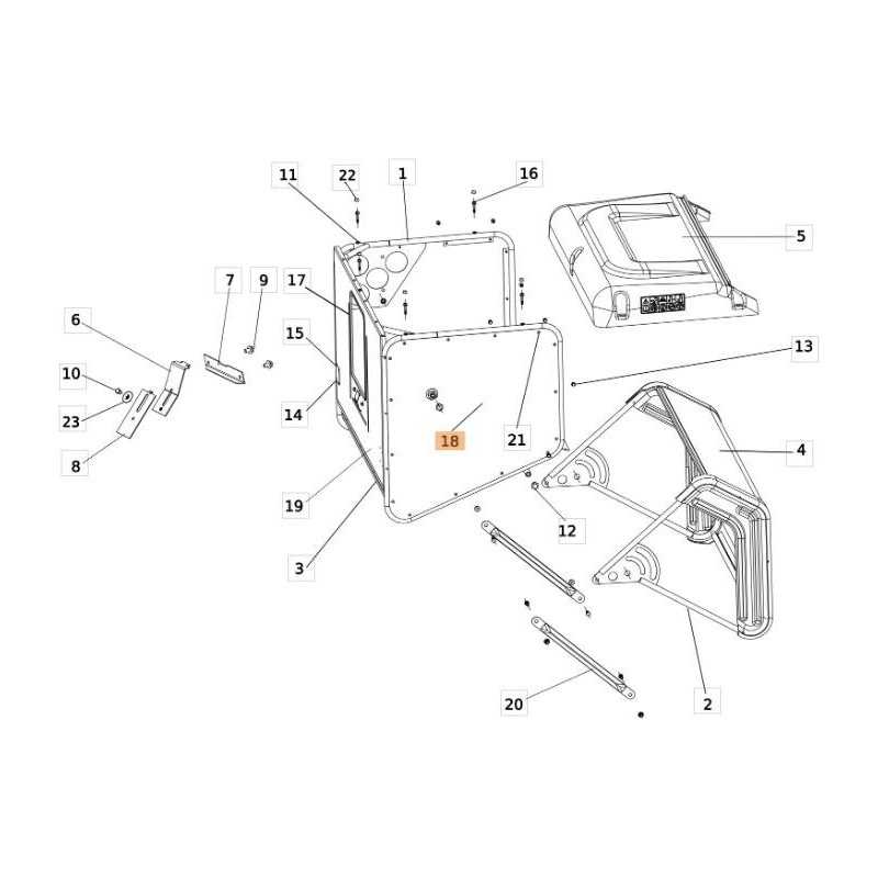 ORIGINAL EMAK KORBABDECKUNG SGS532074302373R