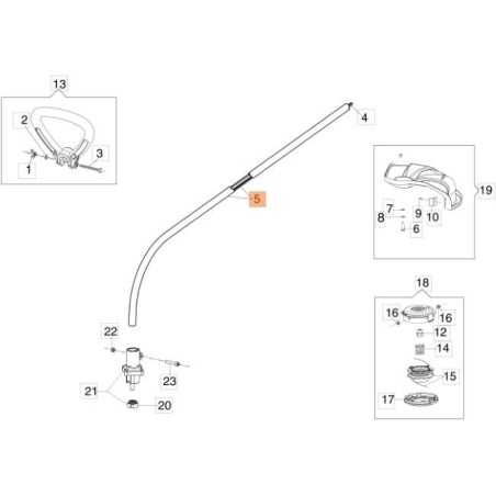 TUBO ORIGINAL EMAK 4198041A D.22 | NewgardenParts.com