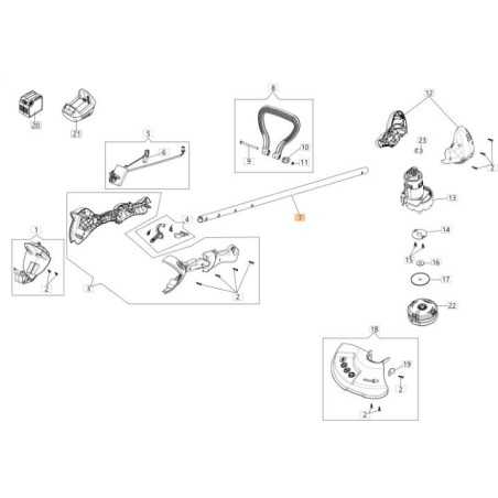 SCHLAUCH D.24 ORIGINAL EMAK 54040055R | NewgardenParts.com