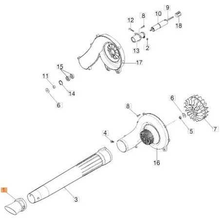 TUBO EMAK ORIGINAL 61240212R | NewgardenParts.com