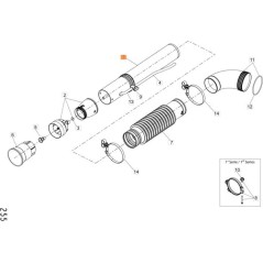 TUBO ORIGINAL EMAK CFI2116410 | NewgardenParts.com