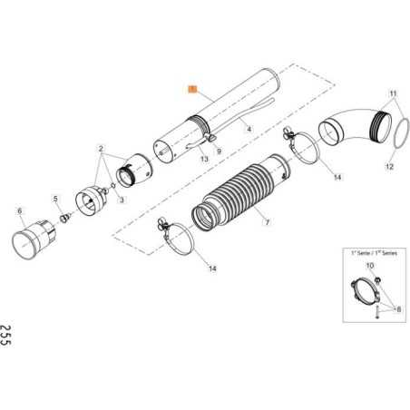 TUBO ORIGINAL EMAK CFI2116410 | NewgardenParts.com