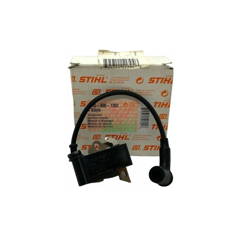 Bobine d'allumage pour tronçonneuses modèles MS362 ORIGINAL STIHL 11404001302