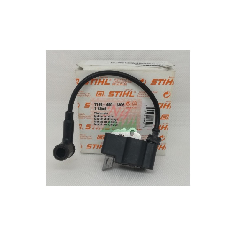 Ignition coil for chainsaw models MS362 ORIGINAL STIHL 11404001306