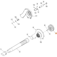 ORIGINAL FAN EMAK 61240211AR