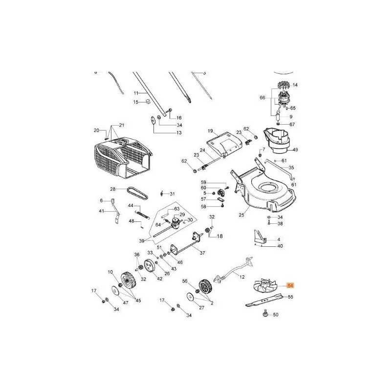 VENTILATEUR D'ORIGINE EMAK 66130015AR
