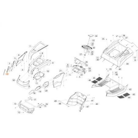 GLAS (SCHEINWERFER) ORIGINAL EMAK 68160009R | NewgardenParts.com