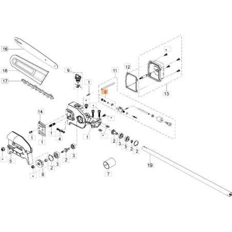 ORIGINAL WORM SCREW EMAK MI000006R | NewgardenParts.com