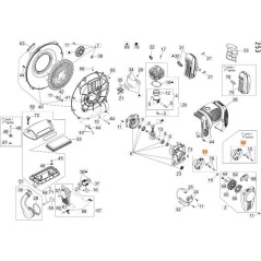 VOLANT MOTEUR COMPLET ORIGINAL EMAK CFI0G07501 | NewgardenParts.com