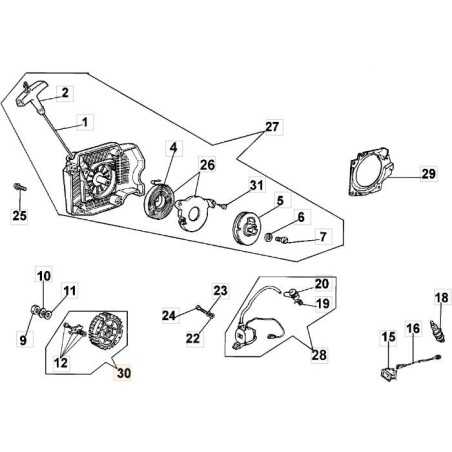 ORIGINAL FLYWHEEL EMAK 52010136BR | NewgardenParts.com