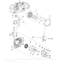 ORIGINAL FLYWHEEL EMAK 52010326BR