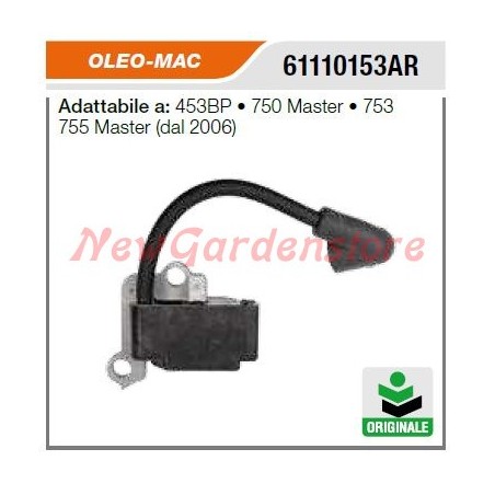 Bobina di accensione OLEOMAC decespugliatore 446 450 453 746 61110153AR | NewgardenParts.com