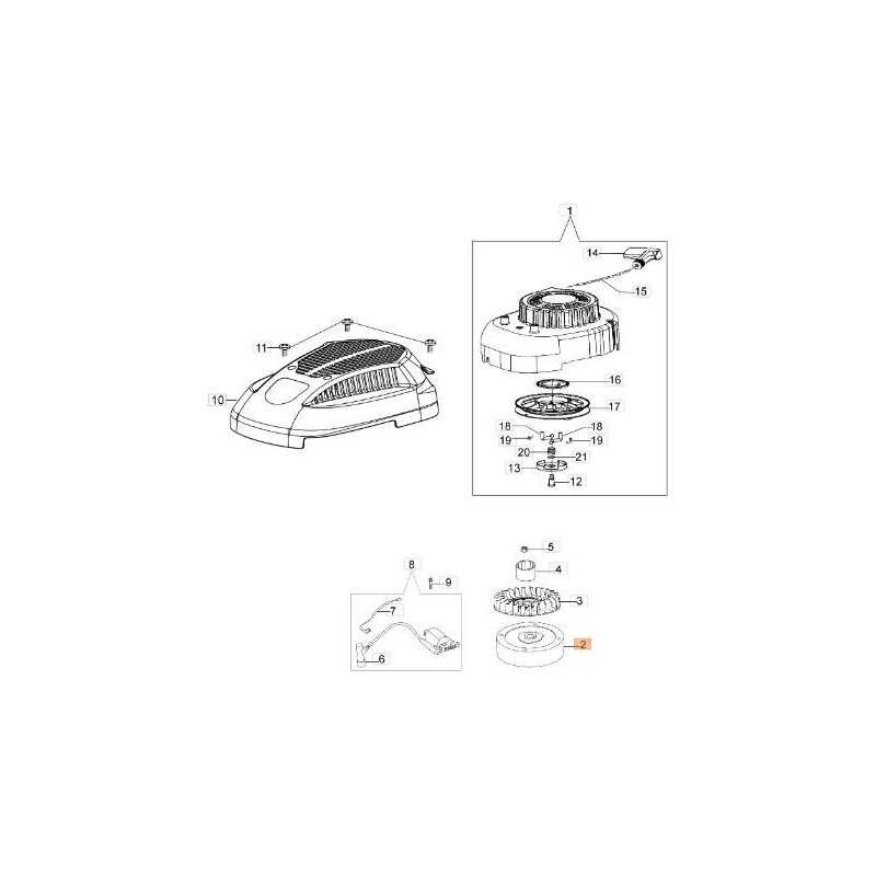 ORIGINAL FLYWHEEL EMAK L66150425