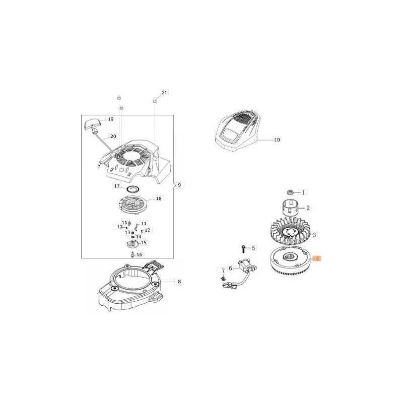 VOLANT MOTEUR ORIGINAL EMAK L66151605