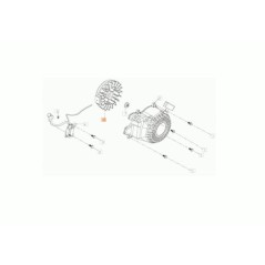 VOLANT MOTEUR ORIGINAL EMAK L66151825 | NewgardenParts.com
